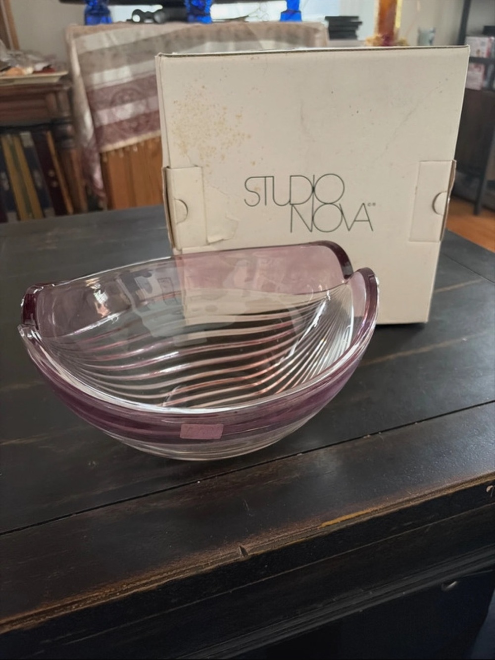 Purple Mikasa Bowl